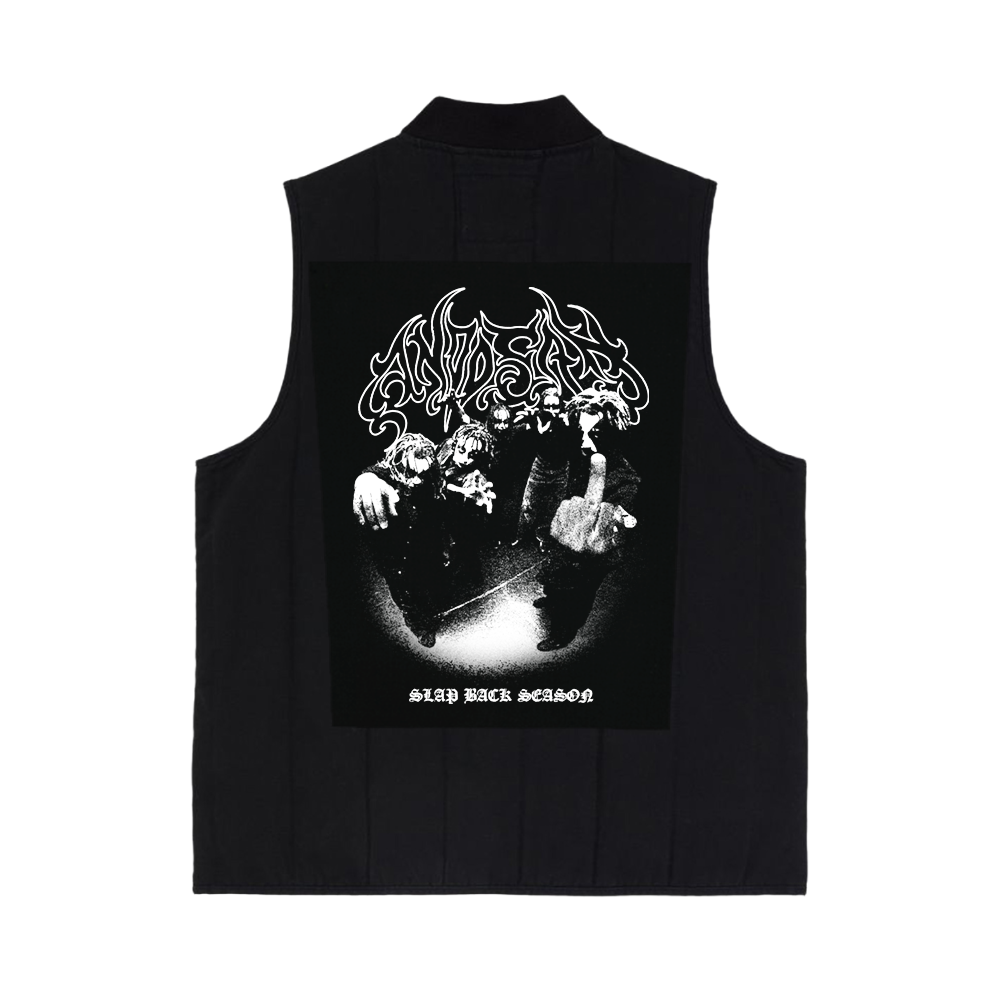 Black Metal Vest